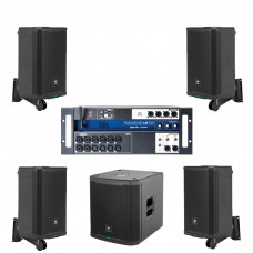 Акустическая система 4 колонки JBL PRX908 с сабвуфером + микшер Акустическая система 4 колонки JBL PRX908 с сабвуфером + микшер